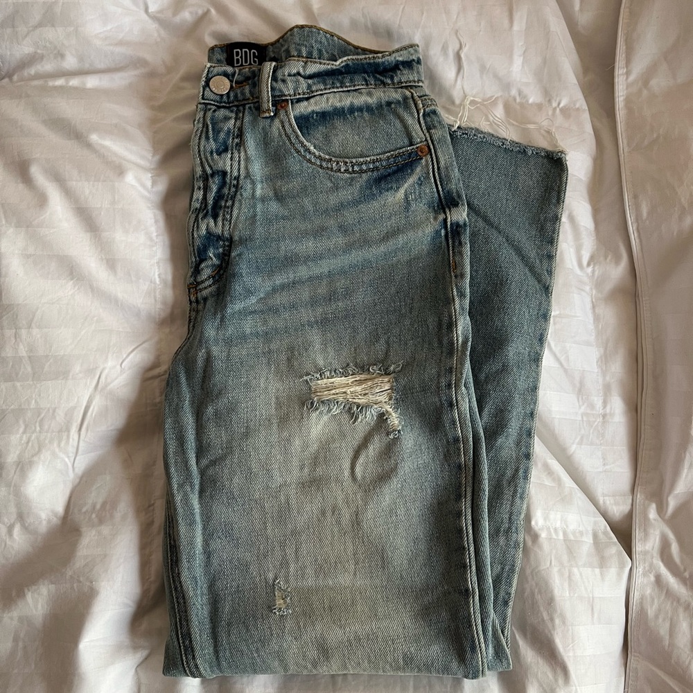 BDG slim straight jeans